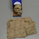 MIULEE Set of 2 Decorative Boho Throw Pillow Covers Linen Striped Jacquard Pattern Summer Cushion Covers for Sofa Couch Living Room Bedroom 12x20 Inch Light Blue