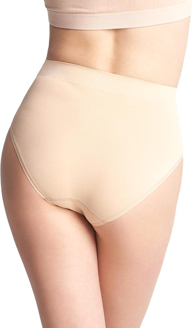 Yummie womens Non-shaping Retro BriefBriefs (Beige, S)