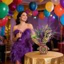 24 Pcs Mardi Gras Glitter Picks 17 Inch Mardi Gras Table Centerpiece Decoration Purple Gold Green Mardi Gras Tree Topper Floral Berry Stems Picks Toppers and Sprays for Carnival Party