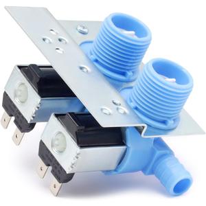 YUXIVCNE WH13X10023 Washer Water Inlet Valve Replacement for GE Electric Washing Machine Replace PS1019151 AH1019151 AP3884039 EA1019151 1168712, Blue 1 Pcs