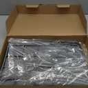 TIKNIK Silicone Dish Drying Mat, Stone Drying Mat for Kitchen Counter with Built-In Drain, Non-Slip Drain Pad with Built-in Drain, Heat Resistant Stone Drying Mat, 1Pcs 19.7" x 17", Grey