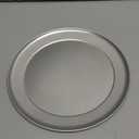 American METALCRAFT, Inc. TP8 Wide Rim Pizza Pan, Aluminum, 8-Inches,Silver