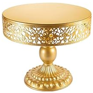 Vintage Gold Cake Stand 1Pc