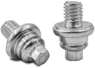 Suspenix 2pcs Battery Terminal Bolts, Side Terminal battery Bolts, Universal Fit