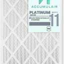 Accumulair Platinum 24x36x1 (23.5x35.5) MERV 11 Air Filter/Furnace Filters (6 pack)