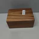 Wooden Urn Box for Human Ashes, Cremation Urns, Pet Memorial Urns, Cats & Infant Urn, Keepsake Burial Ash Box - Large (Style1, 9 x 6.5 x 4.5 inches)
