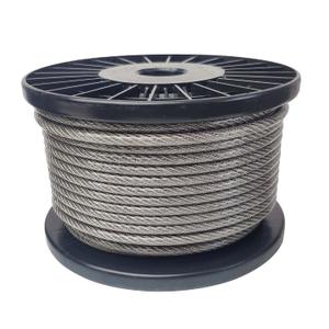 LOZOME 100 Feet 1/16 inch (1.5 mm) Cable Wire Rope 304 Stainless Steel 7x7 Standard with 100pcs Aluminum Crimping Loop for Outdoor, Garden, Kitchen, Home, Art, Craft