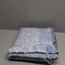 Arotive Microfiber Bathroom Rugs, Shaggy Soft and Absorbent Bath Rug, Non-Slip, Thick Plush Machine Washable Dry Bath Mats for Bathroom, Tub and Shower, 24x16, Blue, Rectangular