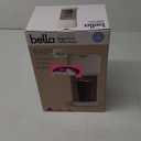 BELLA Single Serve Coffee Maker, K Cup & Coffee Ground Compatible with Removable, Adjustable Drip Tray, Auto Shutoff & Reusable Dishwasher Safe Accessories, Brews 6oz to 14oz, 1000 Watt, Oatmilk