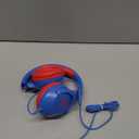 Kids Headphones for School, 85/94 dB Volume Limit, Wired Over Ear Headphones for Kids Boys Girls with Microphone, Foldable Stereo Sound 3.5mm Wired Cord for Kindle Tablet Airplane Travel, Blue