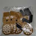 EXPAWLORER 6PCS Anti-Slip Dog Socks to Prevent Licking Paws,Dog Shoes for Hot Pavement,Best Paw Protector Traction Control on Hardwood Floor,Dog Booties for Puppy Small Medium Large Senior Dogs (Beige)