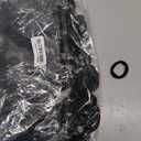 100PCS Large Cotton Ponytail Holders, Seamless Hair Ties, Elastics Hair Bands No Damage for Thick, Heavy and Curly Hair