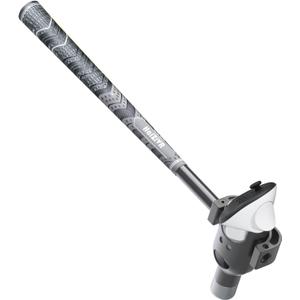 HaiZiVR VR Golf Club Attachment Compatible with Meta Quest 3/Quest 3S, Aluminium Golf Club Handle for Golf +, 90 Degree Design VR Golf Simulator Grip Keep Tracking (Left)