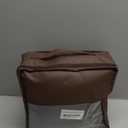 Black Panther Luxury PU Leather Rear Car Seat Cover Adjustable Length (49-55'') Back Seat Protector Fits 90% Vehicles (Sedan SUV Truck), for Seat Bottom Only, Triangle Quilting Design, Black