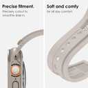 NewWays for Apple Watch Ultra 2 Band 49mm Series 10 46mm 45mm 44mm for Men, Hexagonal Titanium Mesh Wide Sport Liquid Silicone Rubber Band for Apple Watch Band iWatch Ultra Luxury Design