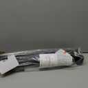 Reinforced 42" Tall x 75" Wide Retractable Baby Gate with Support Rods - Prevents Crawling Under Extra Tall Pet Gate Indoor Mesh Gate Outdoor Long Baby Gate Tall Dog Gates for Doorways, Black