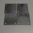 5-inch Steel Plate. 5" x 5" Premium 9 Gauge A36 Hot Rolled Mild Steel. Laser Cut Metal Plate with Smooth Edges. Weldable & Paintable