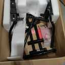 Jetson JetKart 2.0 Universal Hoverboard Attachment, 6" Tire, Bucket Seat, Adjustable Footrest Accommodates Most Heights, Ages 12+, Black, JKAR20-BK