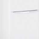 HOMCOM 3.2 Cu.Ft Mini Fridge with Freezer, Double Door Compact Refrigerator with Adjustable Thermostat, Shelf and Reversible Door for Bedroom, Dorm, Home Office, Energy Efficient, White