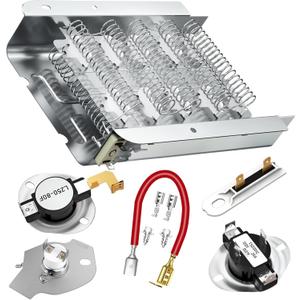Upgraded 279838-Dryer-Heating-Element-W10724237 fit for Whirlpool Kenmore 70 80 Series Cabrio Roper Maytag Amana Admiral Dryer Heating Element Dryer by AMI PARTS