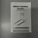 Walking Pad Treadmill with Handle Bar, Compact Portable Treadmills for Home Small, Electric Walking Pads with Handles, 3.5HP Quiet and LED Display, 400 LBS Capacity (gray)