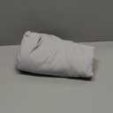 Duvet Cover Twin/Twin XL Size Set - Extra Soft Duvet Cover 68 x 90 with 1 Pillow Sham - Hotel Luxury, Easy Care and Fade Free w/ Zipper Closures & Ties - Comfy, Breathable Bedding Set (French Grey) (04 - French Grey (No Comforter))