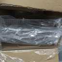 3 Tier Bathroom Counter Organizer, Multi-Purpose Cosmetics Skincare Shelf, Fits A4 Size Makeup Organizer for Office and Vanity Tray, Countertop Storage Solution for Kitchen,Bath.(Clear)