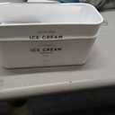 Set of 2 Reusable Ice Cream Tub Containers 2 Quart Each with Lids