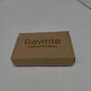 Ravinte 10 Pack 5 Pairs Short Arm Kitchen Cabinet Hinges for 1/2 Inch Overlay Cabinet, Brushed Nickel 105 Degree Opening Angle Hinges, Soft Close Concealed with Mounting Screws for Face Frame Door