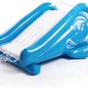 EKEPE Inflatable Water Slide for Pool, Heavy Duty Pool Slide with Water Sprayer for Kids Family Summer Play, Durable Blow Up Backyard Water Slide for Parties, In-ground or Above Ground Pools - Blue