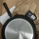 T-Fal Experience Nonstick Fry Pan 12.5 Inch, Induction, Oven Broiler Safe 400F, Non Stick Frying Pan, Skillet, Kitchen Egg Pan, Omelet Pan, Cookware, Pots and Pans, Home, Dishwasher Safe, Black