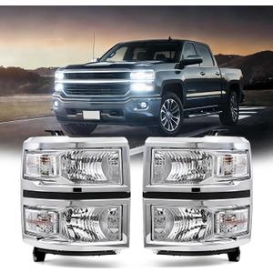 ChaiBayn Headlights Assembly 67867867855 Chevy Silverado 1500