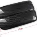 for BMW X5 X6 F15 F16 ABS Carbon Fiber Color Car Interior Center Armrest Box Cover Console Box Storage Box Trim Covers (X5 F15 F85 2014-2018 / X6 F16 F86 2015-2019)
