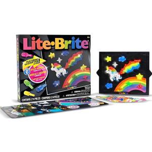 Lite Brite Classic, Favorite Retro Toy - Create Art with Light, STEM, Educational Learning, Holiday, Birthday, Gift, Boys, Kid, Toddler, Girls Age 4+