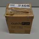 Guichifun Monkey Decor Figurine Home Dcor - Cute Resin Gold Twisted Balloon Monkey Figurines for Shelf Bookshelf TV Stand Modern Dcor Bedroom Office Decorations Ideal Gift 3 x 2.25 x 3.5 Inch