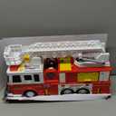 JOYIN Extra Large Toddler Fire Truck Toys for Boys with 33-inch Ladder, Lights & Sprinkler Pump, Big Emergency Vehicle, Kids Toys for Age 3, 4, 5, 6, 7, Christmas Birthday Gift for Grandkids