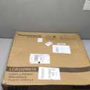 LONBET Laundry Basket with Lid, Made from Breathable Fabric | Aesthetic Clothes Hampers for Laundry with Side Handles & Sturdy Bamboo Frame (40 Gallons - Double, Blue)