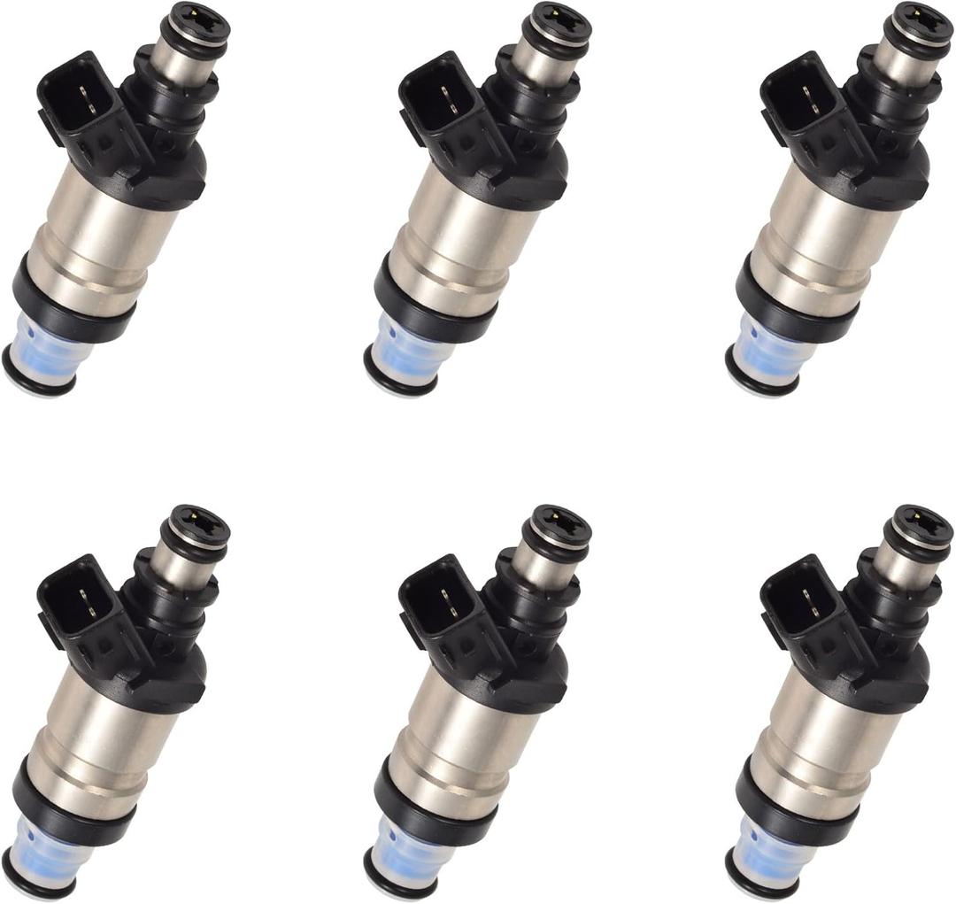 06164-P8A-A00 3.0L Fuel Injectors, Compatible with/Honda 3.0 Accord EX LX 1998-2002, 6 PC Set