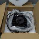 JC-LGL UFO LED High Bay Light 150W, High Bay LED Lights 24,000LM (160LM/W) 1-10V Dimmable, 5' Cable with Plug, Hanging Hook, Safe Rope, ETL Listed High Bay Light for Factory Barn Warehouse, 2 Pack