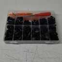 GOOACC - GRC-33 240PCS Bumper Retainer Clips Car Plastic Rivets Fasteners Push Retainer Kit Most Popular Sizes Auto Push Pin Rivets Set -Door Trim Panel Fender Clips for GM Ford Toyota Honda Chrysler