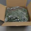 DN DECONATION Artificial Christmas Norfolk Pine Stems, Faux Pine Branches 35.4" 6PCS - Real Touch PE Greenery Fake Pine Needles for Vase Arrangements, Winter, Holiday Indoor Outdoor Home Decor (Set of 6, Green90)