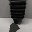 ANNKUT 6 Inch Heavy Duty Bed Risers, Furniture Risers for Desk, Chair, Table or Sofa, Couch Lift Risers, Supports up to 2200 lbs per Leg(6 Pack Black)