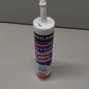 Rutland Products 800°F Flexible Latex Sealant, 10.3 Fl oz Cartridge, Black