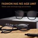 TERAISE Ultralight Reading Glasses for Women and Men Reading Glasses with Blue Light Blocking Anti-Eye Fatigue