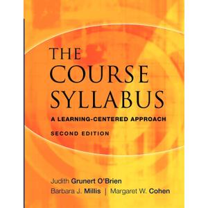 The Course Syllabus: A Learning-Centered Approach (JB - Anker) Hardcover