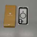 Miracase for iPhone 17 Case 6.3'', Full-Body Bumper Military Drop Protection Outdoor Phone case with Built-in Glass Screen &Camera Control, Easy Installation, No Gap, Compatible with MagSafe, Black