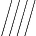 4pcs Magician Prop Canes: 34.58Inch Plastic Magician Crutch for Cross-Dressing Costume - Cosplay Walking Canes for Men Women