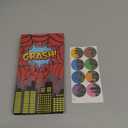 YIDAKO 24pcs Hero Party Favors Bags, Hero Goodie Candy Bag Gift Bags with 8 Different Types, Comic Kraft Paper Bag for Birthday Party Supplies Baby Shower Decorations