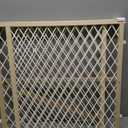 Toddleroo by North States - Diamond Mesh Wooden Baby Gate: Pressure Mounted Baby Gate for Doorways - Adjustable 26.5 to 42 Inches Wide - 23 Inches Tall