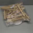 Mini Easels 12 Pack, Small Easels for Painting 24cm/9 Inch, Folding Design, Small Easel with 12 Palettes and 60 Brushes, Suitable for Outdoor Painting Party